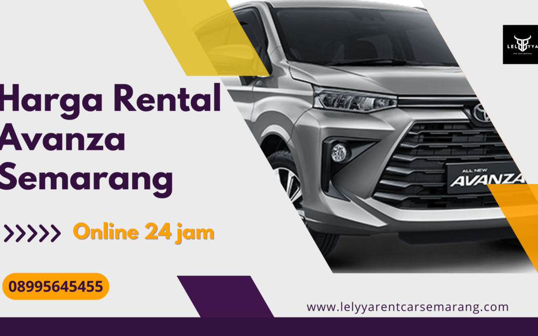 Harga Rental Avanza Semarang